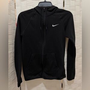Nike Dri-Fit Black Full-Zip Hoodie